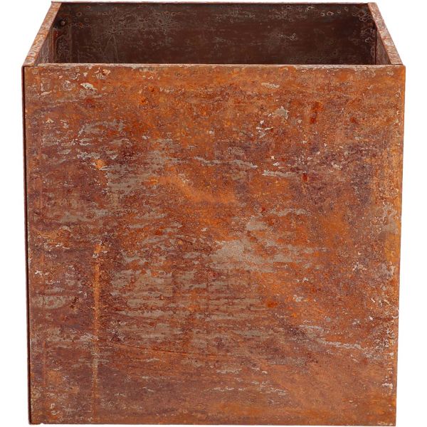 Jardinière en acier corten rouille - ESS-1480