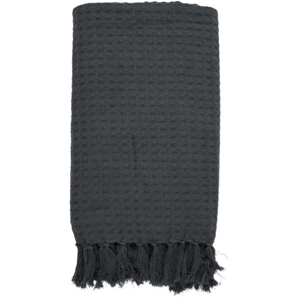 Jete De Canape Copridivano In Cotone Giallo Ocra – 130x160 Cm, Originale E Morbido, Home Deco Factory