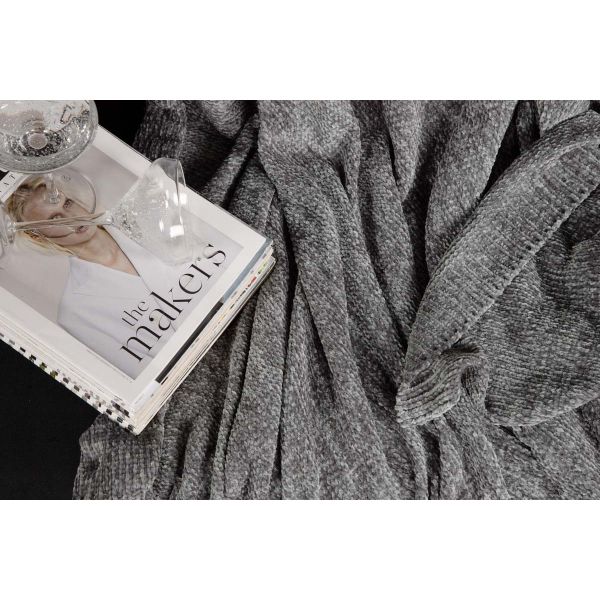 Jeté de canapé en polyester chenille Ally 170 x 130 cm - 32,90