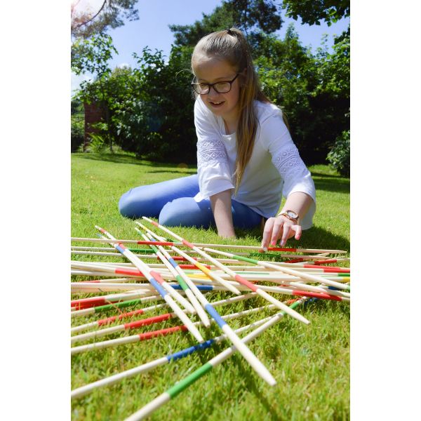 Jeu de Mikado de jardin géant 90cm - TRADITIONAL GARDEN GAMES