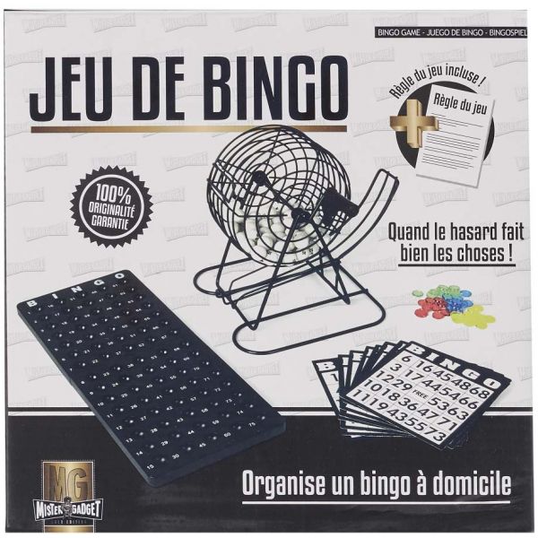 Jeu de bingo à domicile - MISTER GADGET