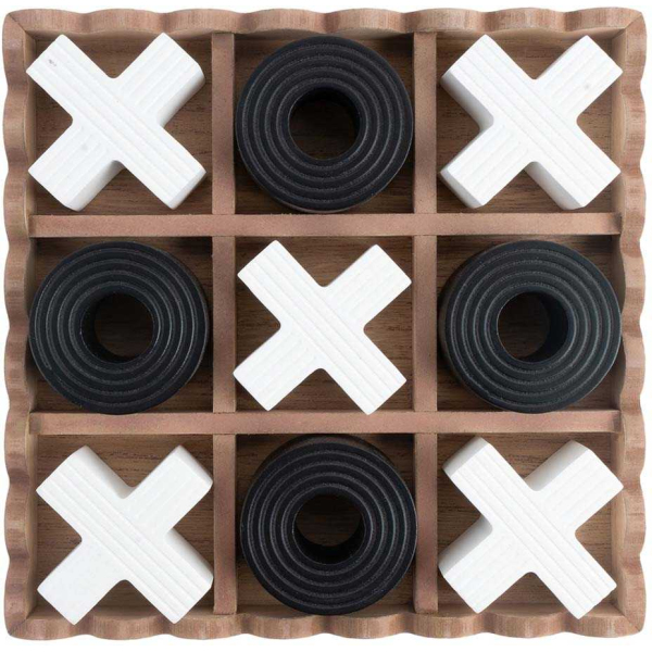 Jeu de morpion en MDF Tic Tac - PRE-2112