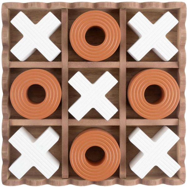 Jeu de morpion en MDF Tic Tac - PRE-2113