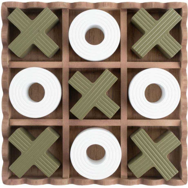 Jeu de morpion en MDF Tic Tac - PRE-2114