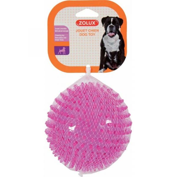 Jouet pour chien balle avec picots Pop 13 cm