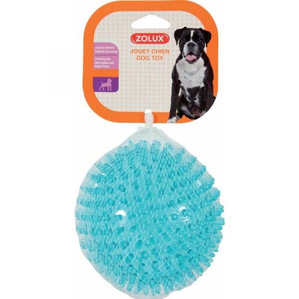 Jouet pour chien balle avec picots Pop 13 cm