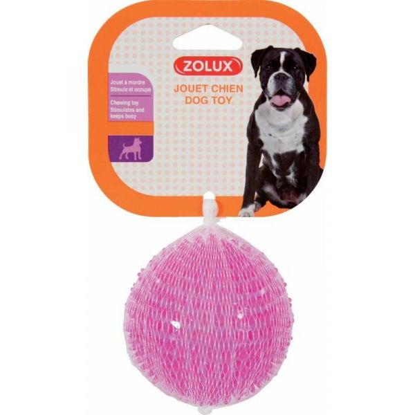 Jouet pour chien balle avec picots Pop 8 cm