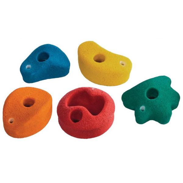 Kit pierres à grimper pour mur d'escalade (Lot de 5) - 34,90