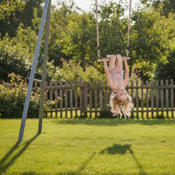 Kit 3 accessoires balançoire + anneaux de gym + trapèze - KBT