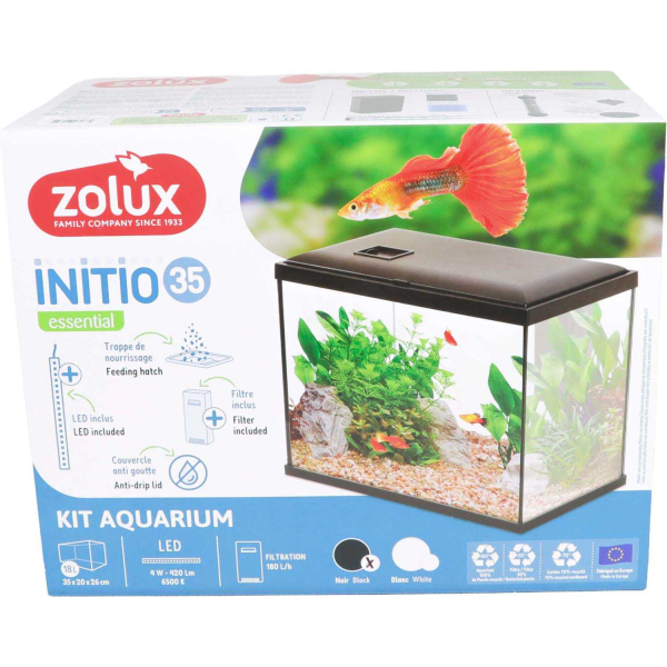 Kit aquarium 18 litres Initio 35 - ZOLUX