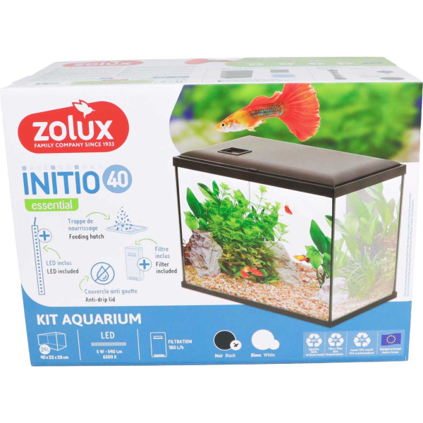 Kit aquarium 24 litres Initio 40 - ZOLUX