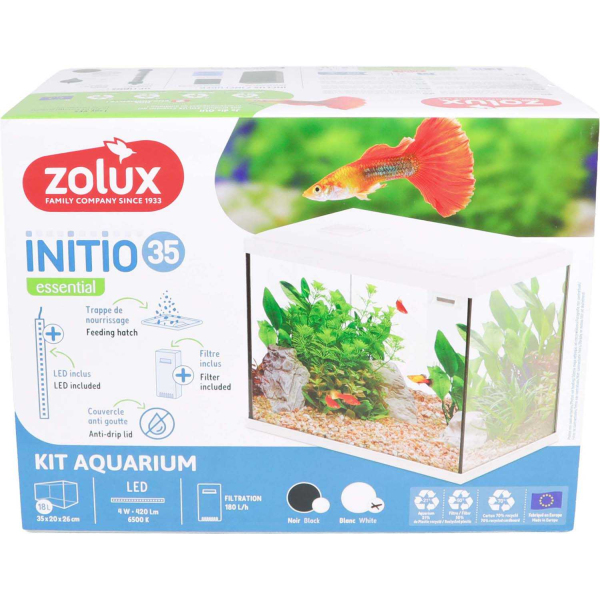 Kit aquarium 18 litres Initio 35 - ZOLUX