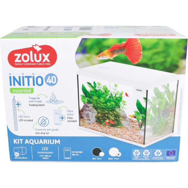 Kit aquarium 24 litres Initio 40 - ZOLUX