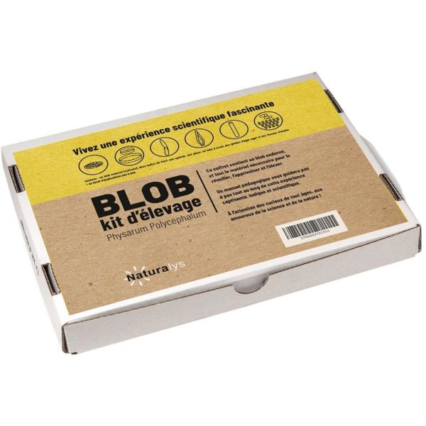 BLOB BOX - Kit Blob Vivant américain (Physarum Polycephalum) - kit Culture  Blob - kit elevage Blob - Kit Science Blob - Kit Experience Blob - kit  Science Enfants - Experience Scientifique Enfant : : Jeux et Jouets