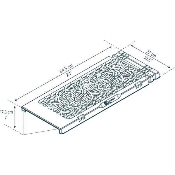 Kit d'étagère originale en polypropylène pour serre de jardin - PAA-0177