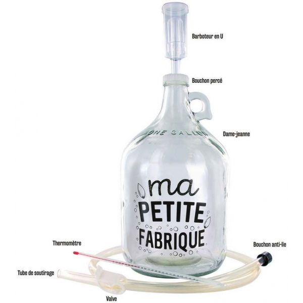 Kit fabrique à bière 3.7 litres - TOTALLY ADDICT