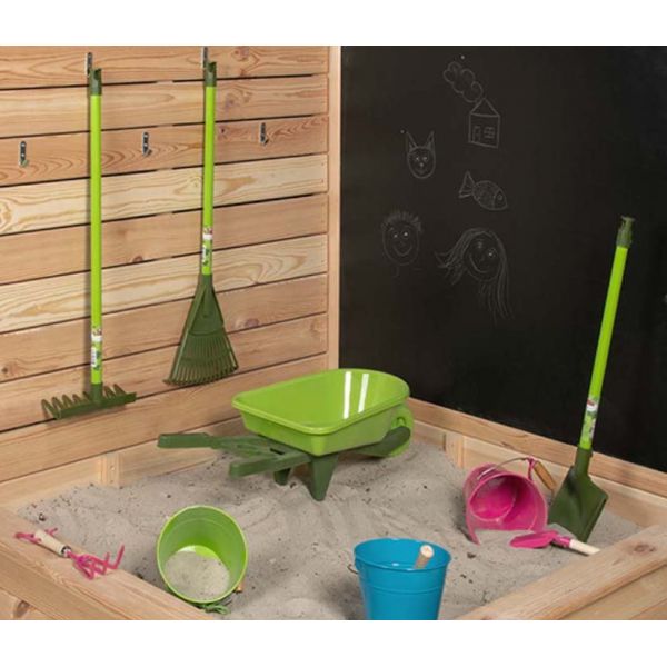 Kit petit jardinier accessoires pour enfant en plastique - KIDS IN THE GARDEN