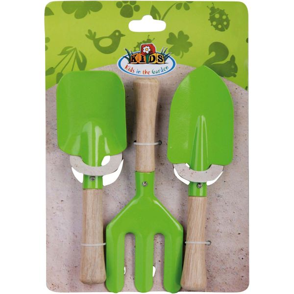 Kit petit jardinier accessoires pour enfant en métal - ESS-1265