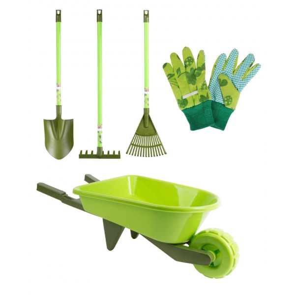 Kit petit jardinier accessoires pour enfant en plastique