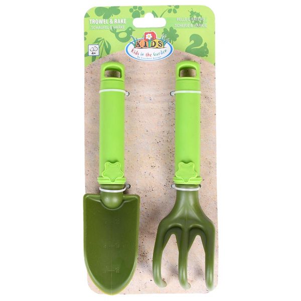 Kit petit jardinier accessoires pour enfant en plastique (gants +