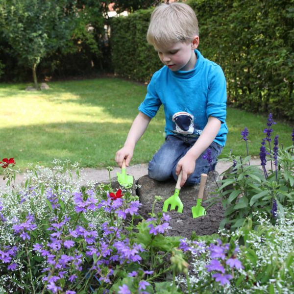 Kit petit jardinier accessoires pour enfant en métal - KIDS IN THE GARDEN