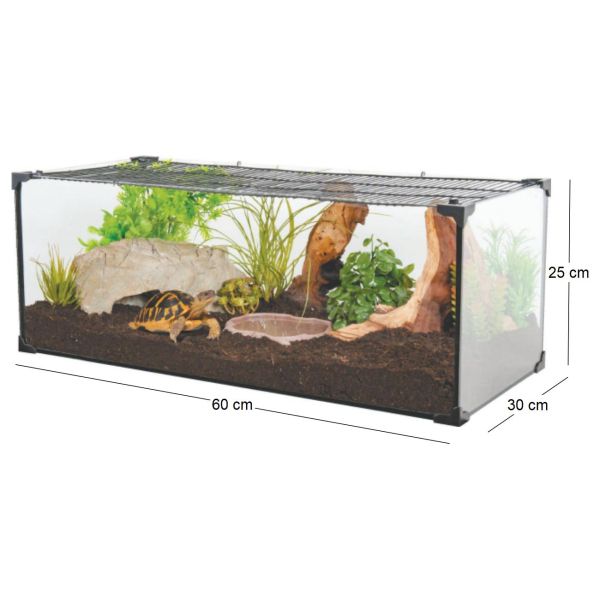 Kit terrarium tortue terrestre Karapas Pro - ZOLUX