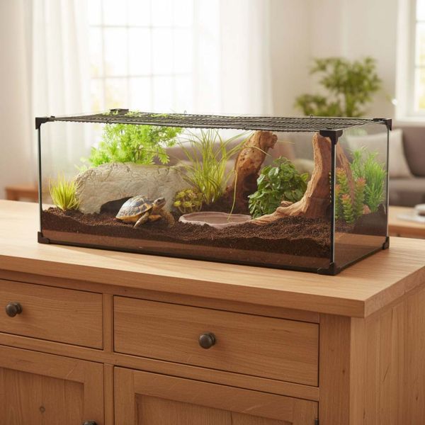 Kit terrarium tortue terrestre Karapas Pro - ZOLUX