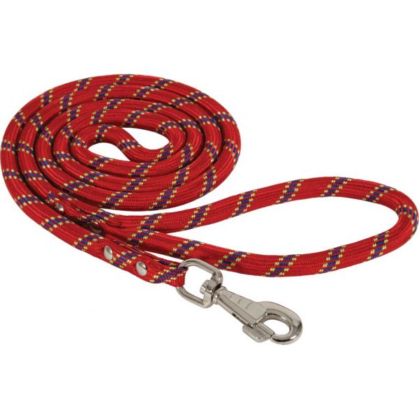 Laisse nylon corde 13 mm rouge - 21,90