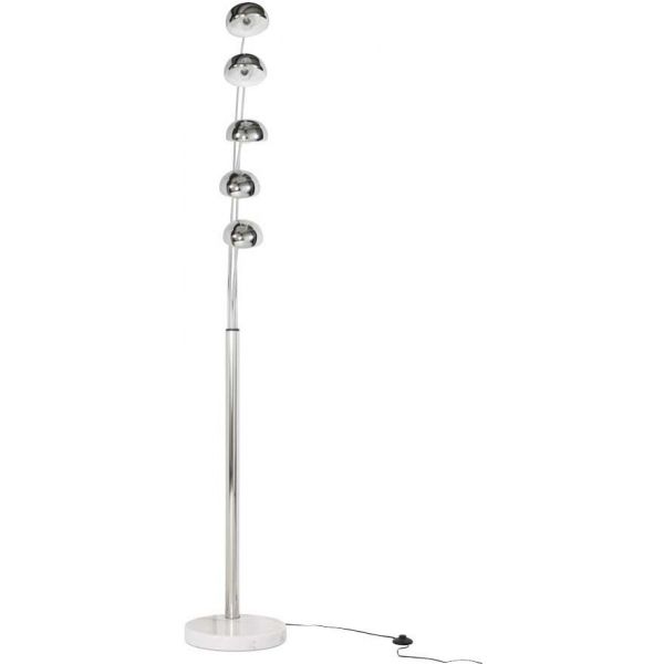 Lampadaire 5 bras articulés en métal - 169