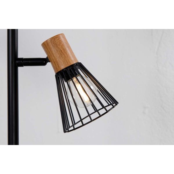 Lampadaire en acier 3 abat-jour Atticus - 6