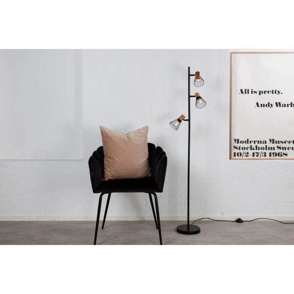 Lampadaire en acier 3 abat-jour Atticus - VENTURE HOME