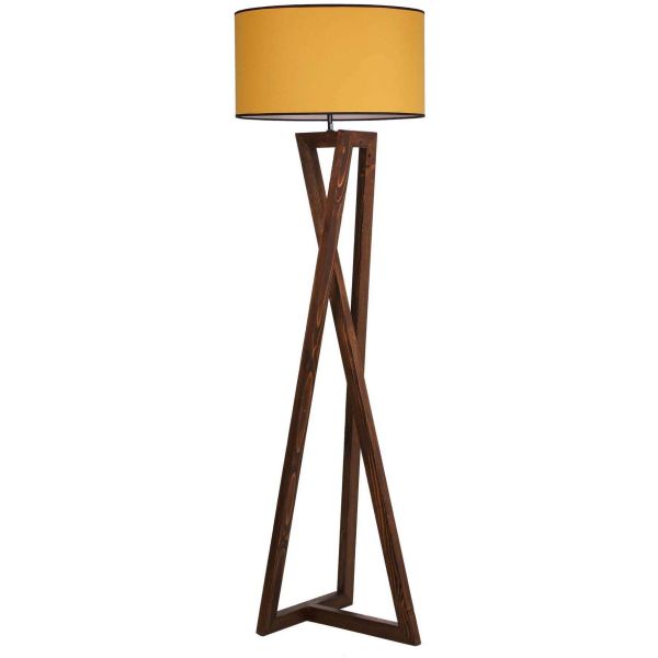 Lampadaire en bois Macka