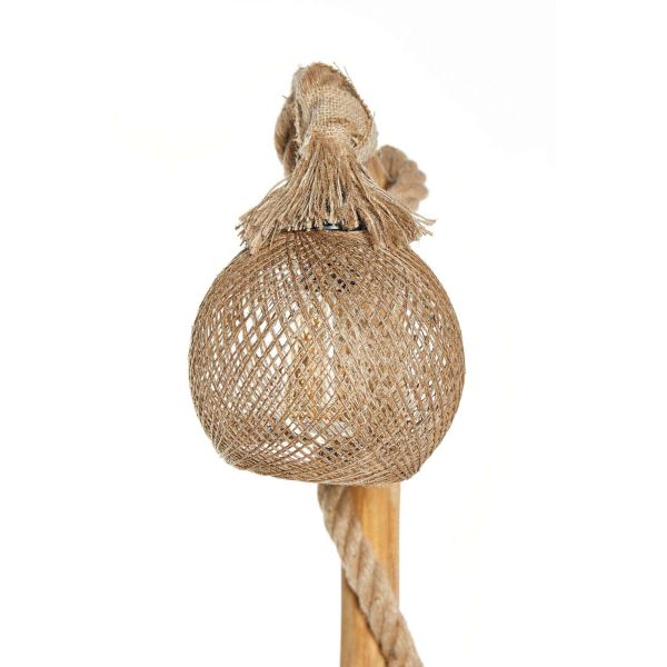 Lampadaire en bois et jute  Arboretum - 59,90