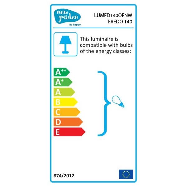 Lampadaire intérieur extérieur Fredo 140 cm - 239