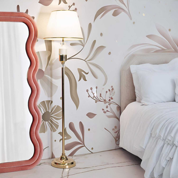 Lampadaire en métal Gipsy 40 x 160 cm - MAURO FERRETTI