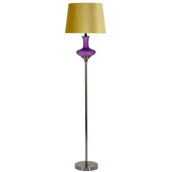 Lampadaire en métal Milva one 40 x 167 cm