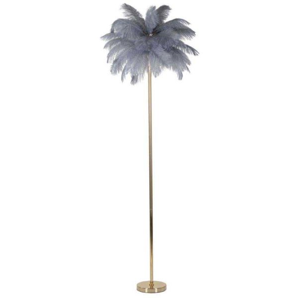 Lampadaire en métal Palm 55 x 160 cm