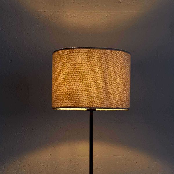 Lampadaire en métal abat-jour bouclette - 7