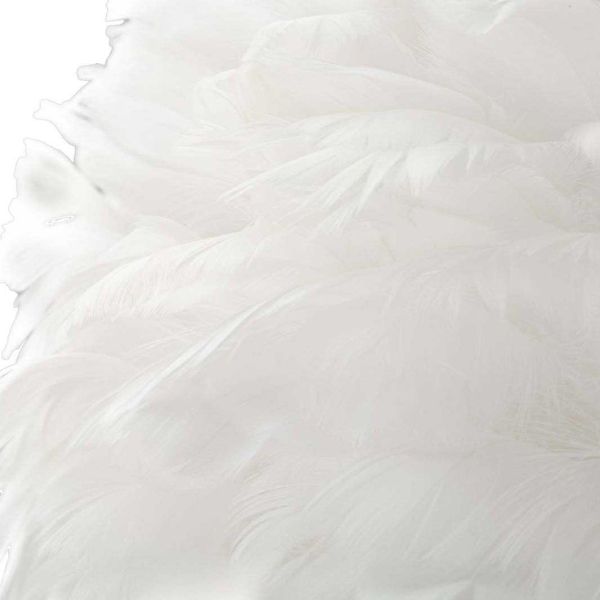 Lampadaire en métal abat-jour plumes Slim 50 x 165 cm - 7