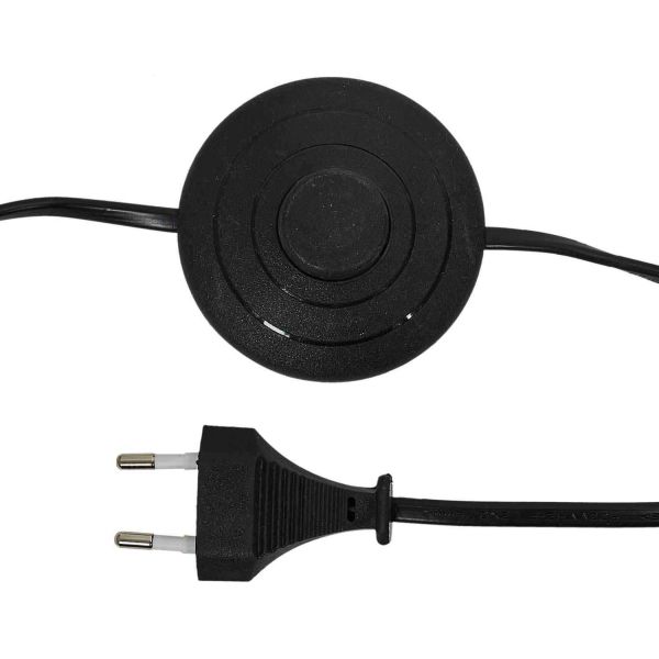 Lampadaire en métal noir 145 cm - 7