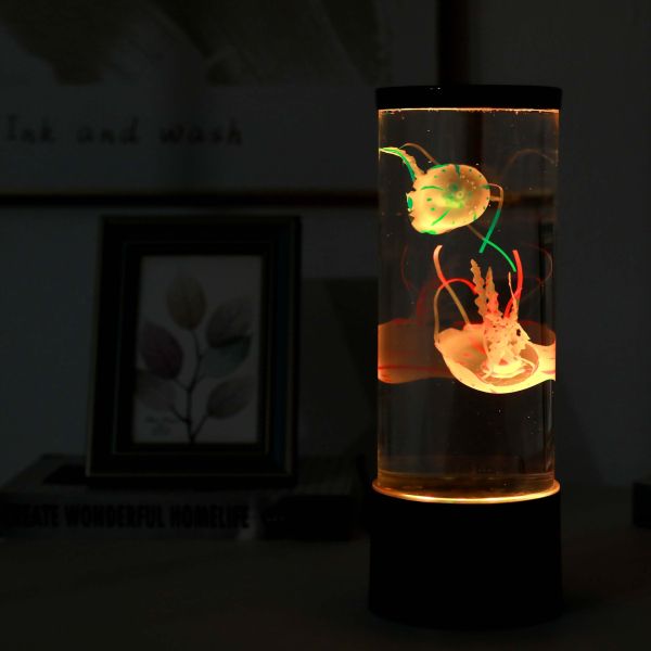 Lampe Meduse 28 cm avec télécommande - 39,90