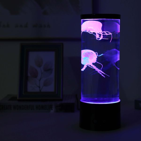 Lampe meduse 28 cm avec télécommande en 2023