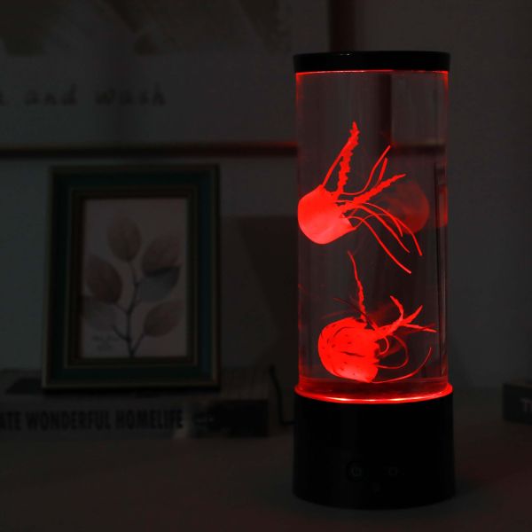 Lampe meduse 28 cm avec télécommande en 2023