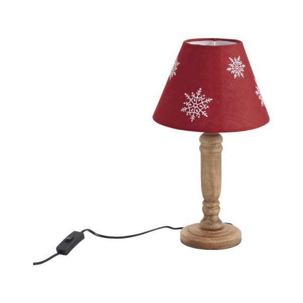 Lampe en bois