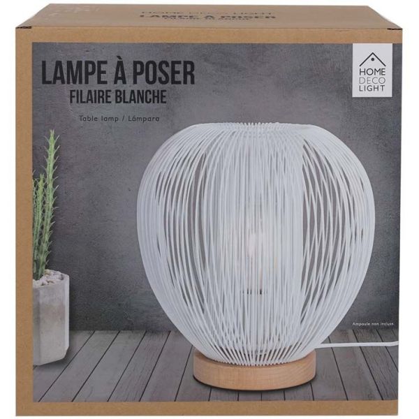 Lampe boule filaire à poser 26 cm - THE HOME DECO LIGHT