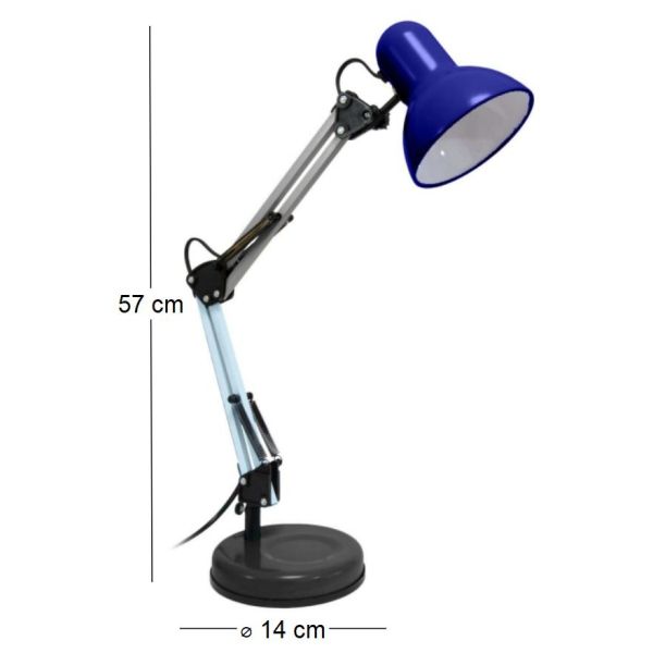 Lampe de bureau en métal Ralph - FISURA