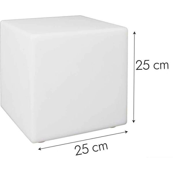 Lampe extérieure Cube avec télécommande - CMP-4612