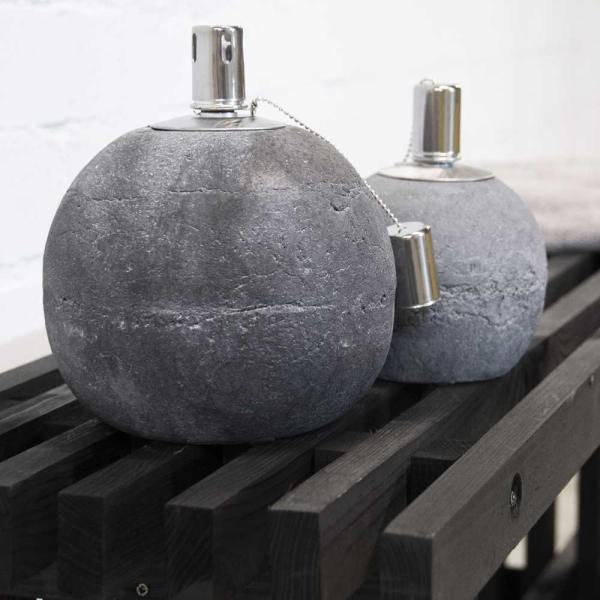 Lampe à huile en béton Organic - 9,90