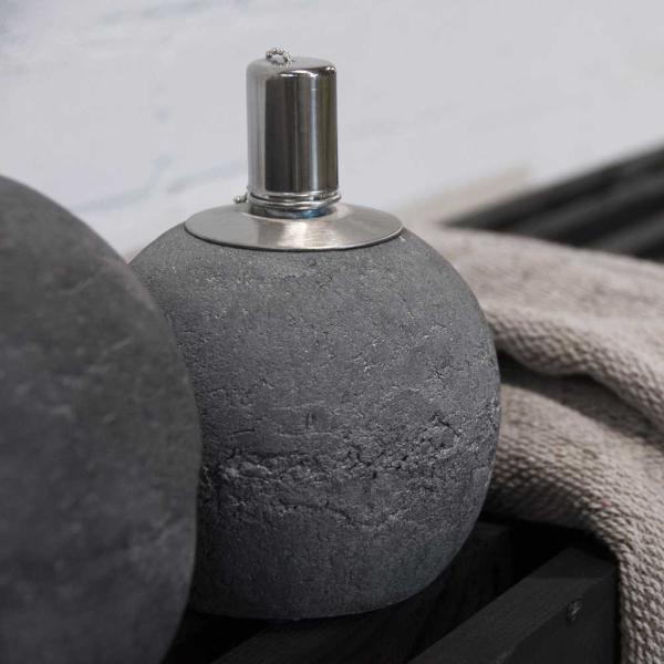 Lampe à huile en béton Organic - 6