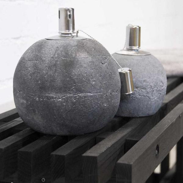 Lampe à huile en béton Organic - 15,90